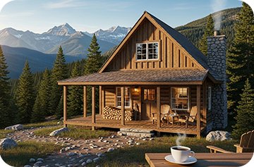 Auberge ou refuge de montagne