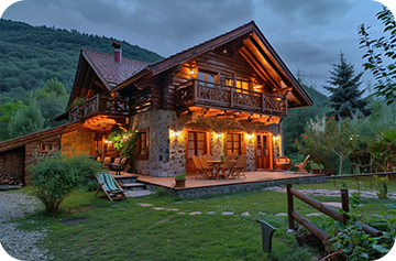 Chalet ou gîte indépendant
